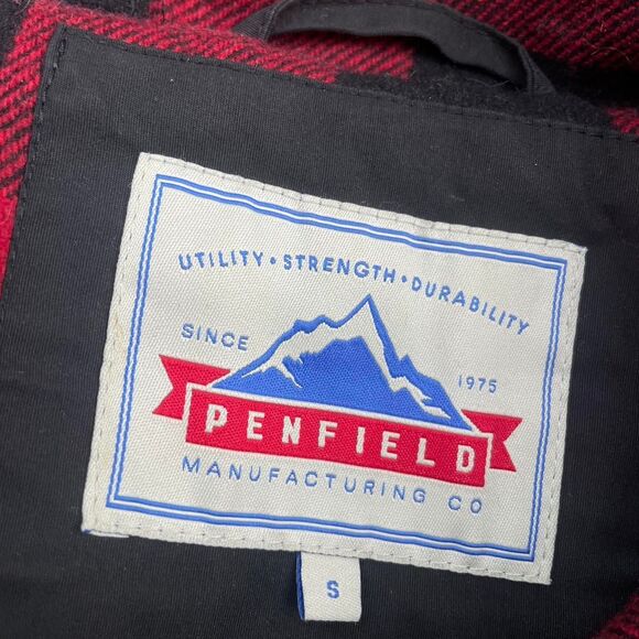 penfield nylon flannel lined womens parka - Picture 2 of 8